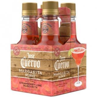 Jose Cuervo - Strawberry Lime Margarita (4 pack bottles) (4 pack bottles)