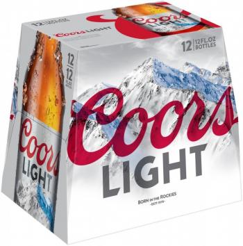 Coors Brewing Co - Coors Light (12 pack 12oz bottles) (12 pack 12oz bottles)